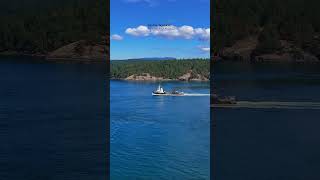 Pacific Star Salmon Tender Circles the San Juan Islands | WA Salmon Season (DJI Mini 4)