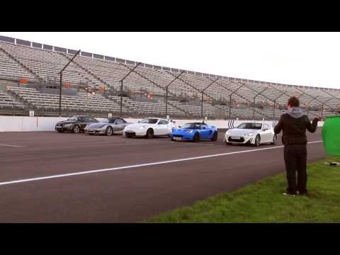 Drag Race: Lotus Elise S vs Nissan 370Z Nismo vs Porsche Boxster vs Toyota GT86 vs Audi TT