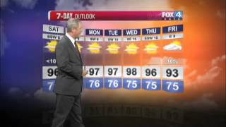 Fox 4 Beaumont seven-day weather forecast with Greg Bostwick.