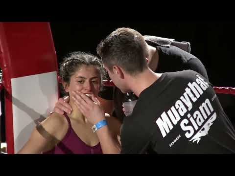 Noor Alwan DK  vs  Laureen Kaurtez SE - Mikenta Fight Night 26. Februar 2022