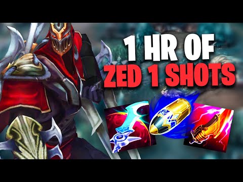 1 HOUR OF THE BEST ZED GAMEPLAY...