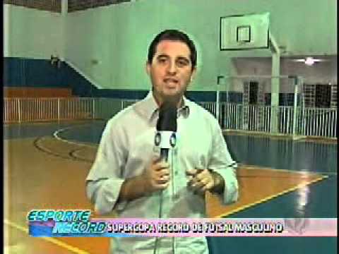 Duelo de campeões na Supercopa Record de Futsal Masculino