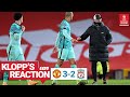 Klopp's Reaction: 'We can take a lot, but the cup is about the result' | Man Utd vs Liverpool