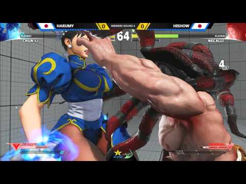 SF5 @ KSB2016 - Harumy (Chun) vs Hishow (Necalli)