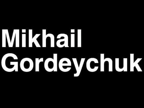 How to Pronounce Mikhail Gordeychuk FC BATE Borisov Football Goal Penalty Kick Yellow Red Card