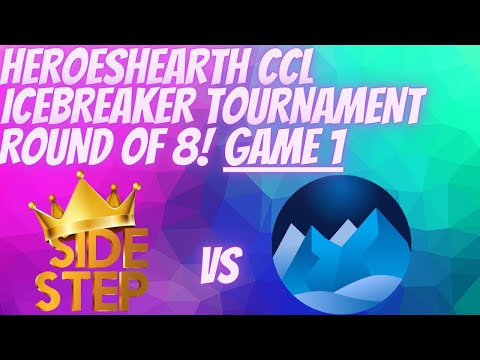 Sidestep Kings vs Chilly Mountain Game 1 Ro8 Icebreaker Tournament Analysis [HeroesCCL by Roll20]
