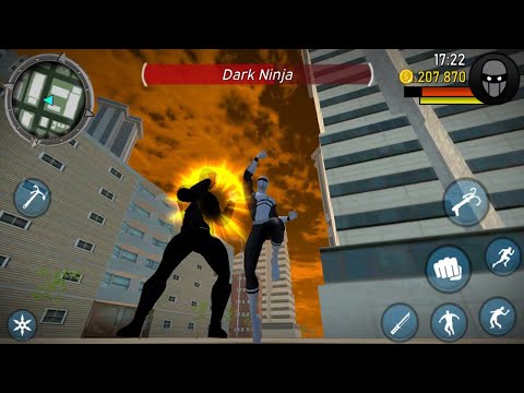 New Update Blue Ninja : Superhero Game - Gameplay Walkthrough  Boss Fight (Android,iOS) #3