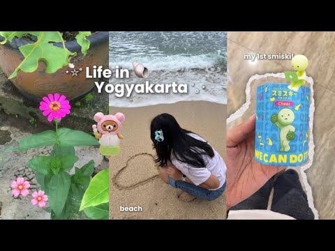 ⋆⭒˚ Life in Yogyakarta 🐚: slice of life, shopping, food, glamping, haul, beach, etc.