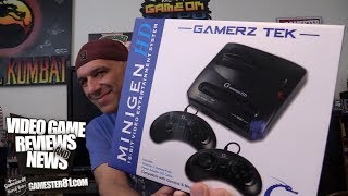 New MiniGen HD System Review - HD Sega Genesis Clone - Gamester81