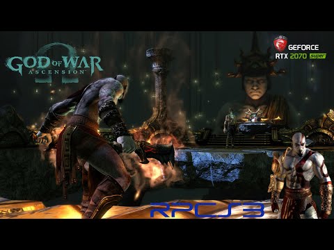 God Of War Ascension PC Gameplay RPCS3 PS3 Emulator on Intel i9 9900k & RTX 2070 Super