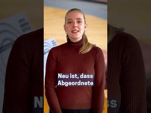 DAS ist neu im Plenarsaal!