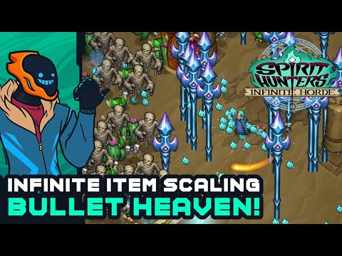 Infinite Item Scaling Hand-Painted Bullet Heaven! - Spirit Hunters: Infinite Horde [Early Access]