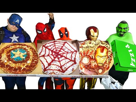 Superheroes Pizza Compilation