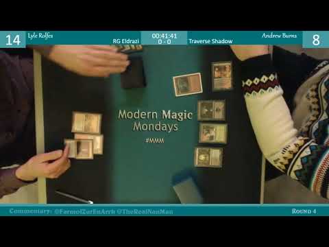Modern Magic Mondays 3/12 Round 5 RG Eldrazi vs Traverse Shadow