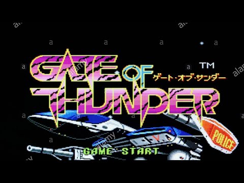 Gate of Thunder PC Engine Gameplay TurbografxCD/TurboGrafx-16 (1992) 4K