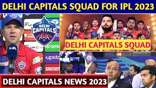 IPL 2023 - Delhi Capitals New Squad For IPL 2023 | Delhi Capitals Retained Players List For IPL 2023