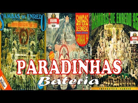 Todas as Paradinhas das Escolas de Samba - Anos: 1993/1994/1995