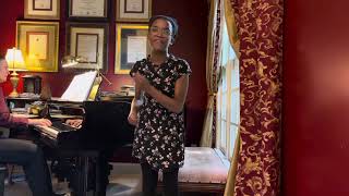 Joelle Weatherby age 12 Atlanta, Ga  Matchmaker written Jerry Bock and Sheldon Harnick