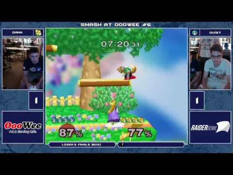 Smash At OooWee 6 Melee Singles - Dank (Fox) vs Quist (Peach) - Loser's Finals