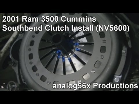 2001 Ram 3500 Cummins: NV5600 South Bend Clutch Install (pt2)