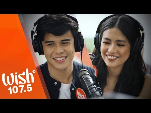 Gabbi Garcia and Khalil Ramos perform "Pagtingin" LIVE on Wish 107.5 Bus