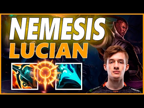 ⚡NEMESIS LUCIAN TOP GAMEPLAY⚡SEASON 12 LEAGUE OF LEGENDS