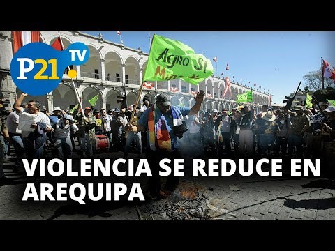 ANDRÉS ROMAÑA: MANIFESTACIONES EN AREQUIPA POR TÍA MARÍA #LAVOZDEL21