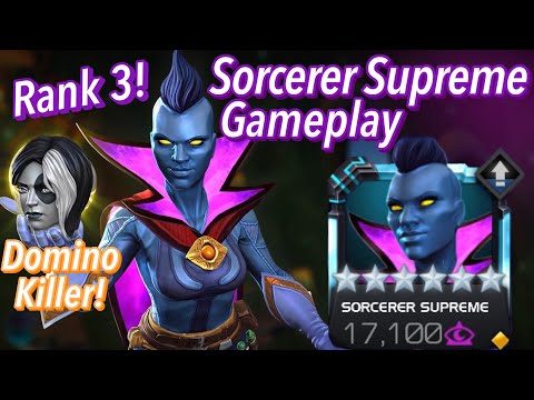 Rank 3 Sorcerer Supreme Gameplay! Act 6 and more! - Marvel Contest of Champions