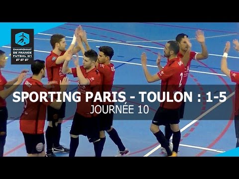 J10 : Sporting Paris - Toulon Elite (1-5), le résumé
