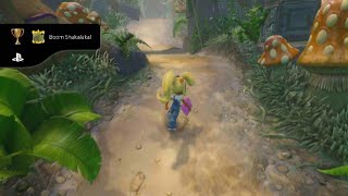 Crash Bandicoot N. Sane Trilogy - Defeat 5 enemies with Coco's Double Leg Drop