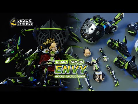 Seven Deadly Sins ENVY SIN-04 1/10 | MS GENERAL | ASMR BUILD | BEAT BUILD Modelkit | 4K