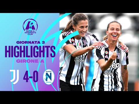 Juventus-Napoli W. 4-0 | Doppietta di Pinto nel poker bianconero | #SerieAWomenscup
