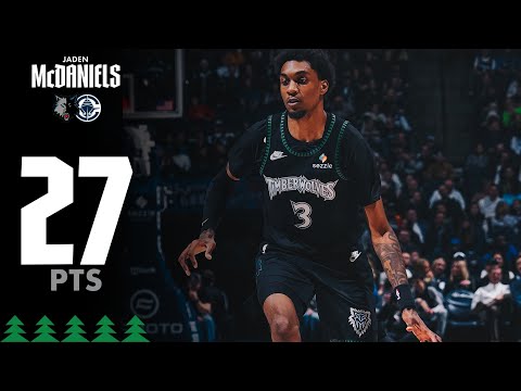 Jaden McDaniels With 27 POINTS In Victory Over Clippers | 12.06.25