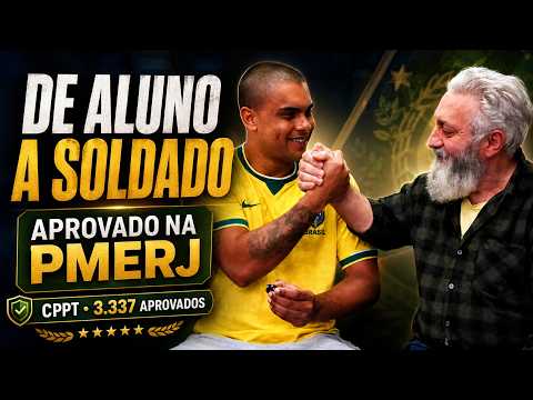 APROVADO NA PMERJ! Soldado Amâncio conta sua trajetória | CPPT