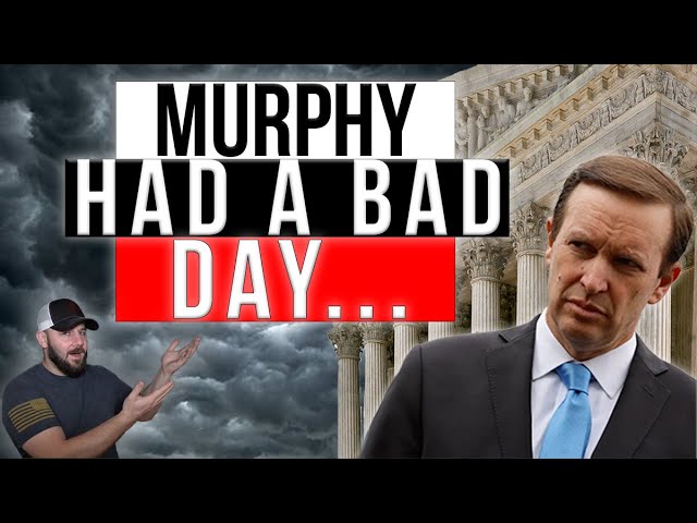 Sen. Murphy: "Republicans don't give a crap about kids"... then claims Gun Control is DONE...