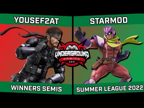 Yousef2AT (Snake) vs Starmod (Captain Falcon) - Summer League 2022