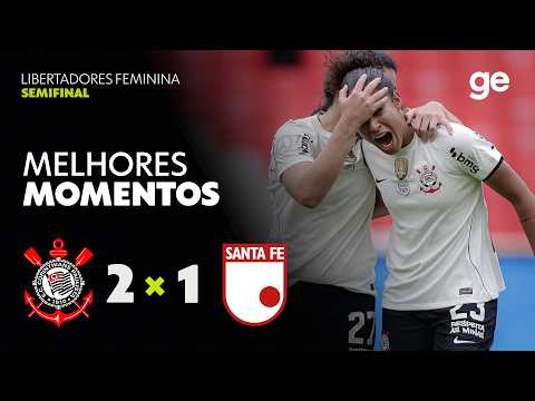 Gols e melhores lances de Corinthians x Santa Fé