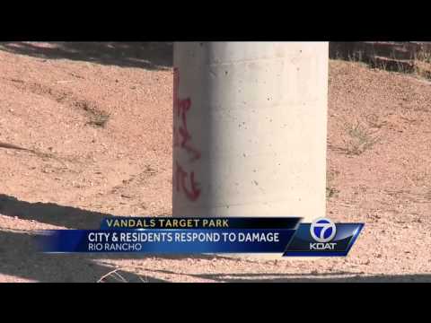 Vandals destroy toilets at Rio Rancho park