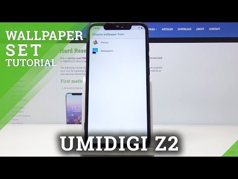 How to Change Wallpaper on UMIDIGI Z2 - Wallpaper Settings