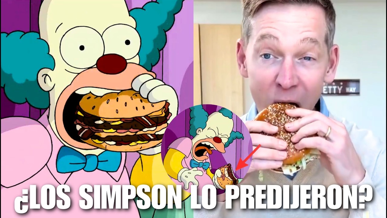 LOS SIMPSON LO PREDIJERON, el DUEÑO DEL MCDONALD´S NO QUIERE COMER sus PROPIAS HAMBURGUESAS