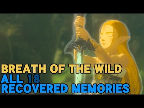 The Legend of Zelda: Breath of the Wild | All 18 Recovered Memories [SPOILERS] | Nintendo Switch
