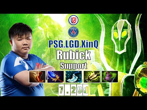 Rubick Support | PSG.LGD.XinQ | RUBICK POS 4 HUGE IMPACT IN GAME | 7.29d Gameplay Highlights