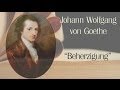 Johann Wolfgang Goethe „Beherzigung" (1776/77 ...