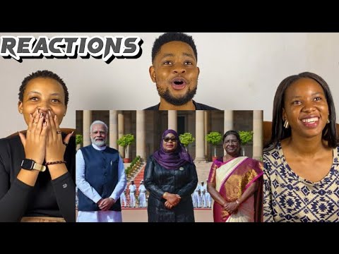 African Friends Reacts To :Tanzania‘s President Visit In India With PM Modi Ji &  President of India