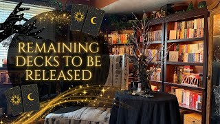 Releasing the Remaining Decks - #SpringCleaningwithRachele
