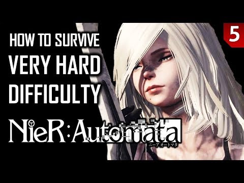 Nier Automata - Very Hard Guide - Part 5: Forest King and A2 (9S on passive)