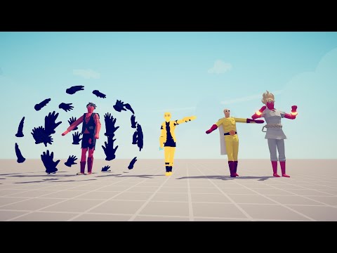 SUPER PEASANT & NARUTO & DARK PEASANT & SAITAMA ONE PUNCH MAN vs ARMIES TABS