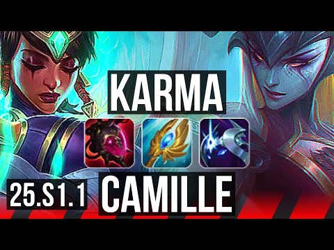 KARMA vs CAMILLE (TOP) | KR Master | 25.S1.1