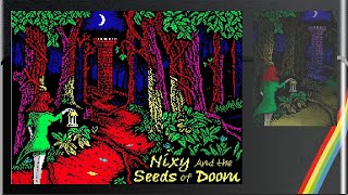 ZX Spectrum - Nixy And The Seeds Of Doom (Bubblesoft Games / 2019) Long Review