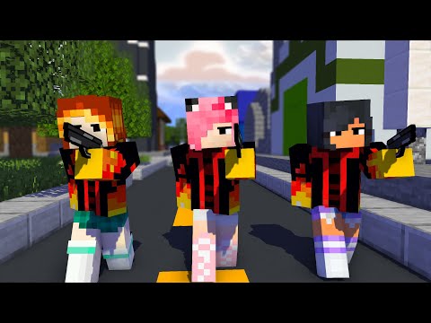 CAPTURED LOVE MEME ELEMENTAL APHMAU CREW GIRLS VS BOYS -MINECRAFT ANIMATION #shorts